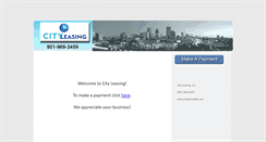 Desktop Screenshot of cityleasingllc.com